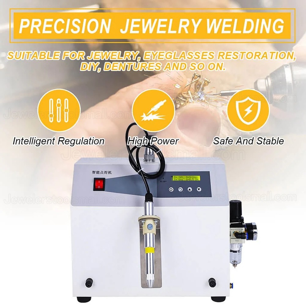 600W Jewelry Argon Arc Spot Welder Welding Machine for Restorations and Repair